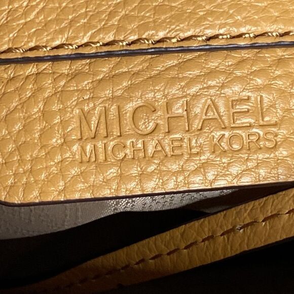 NWOT MICHAEL KORS Jet Set Chain Medium Acorn Leather Shoulder Bag - Picture 13 of 16